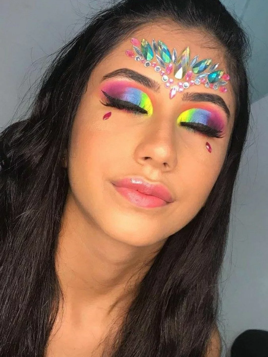 Como Fazer MAQUIAGEM DE CARNAVAL COM GLITTER