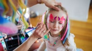 Carnaval Maquiagem de Unicórnio Infantil
