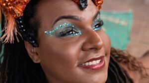 Maquiagem de Carnaval Com Glitter